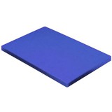 Cuisinex vágódeszka műanyag, HDPE antimikro., 53×32,5×1,4 cm /kék/, 619001