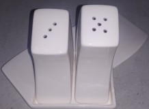 Deagourmet Onda porcelán só-és borstartó+alj, 295016