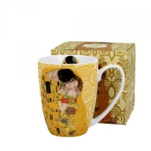 D.G.33441 Porcelánbögre 350ml, dobozban, Klimt:The Kiss