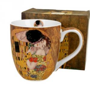 D.G.35445 Porcelánbögre 1000ml, dobozban, Klimt: The Kiss