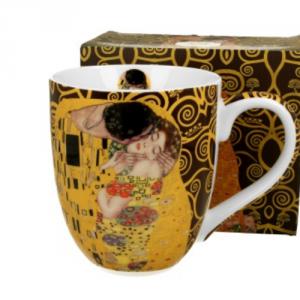 D.G.35490 Porcelánbögre 1000ml, dobozban, Klimt:The Kiss