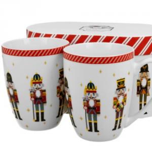 D.G.36497 Porcelánbögre 380ml, 2 db-os szett dobozban, Nutcrackers