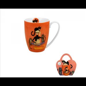 D.G.43914 Porcelánbögre 360ml, díszcsomagolásban, Cindy for Kitties