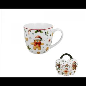 D.G.50998 Porcelánbögre 460ml, díszcsomagolásban, Christmas Cuties