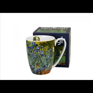 D.G.57669 Porcelánbögre 360ml,dobozban Van Gogh: Íriszek