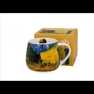 D.G.59328 Porcelánbögre 430ml, dobozban, Van Gogh: Kávéház éjjel