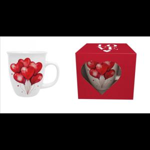 D.G.61901 Porcelánbögre 650ml, dobozban, Balloons 1