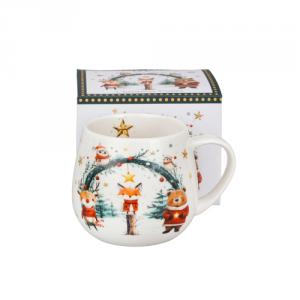 D.G.68153 Porcelánbögre 430ml, dobozban, Christmas Cuties 2