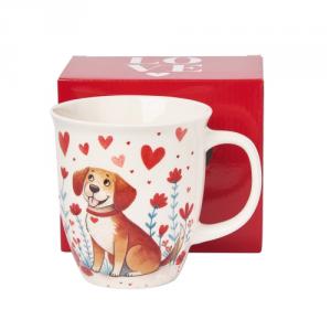 D.G.74734 Porcelánbögre 650ml, dobozban, Dog