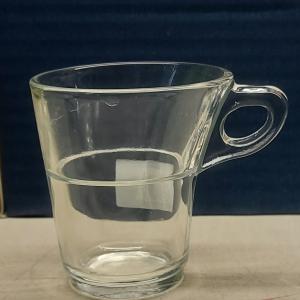 Duralex Caprice üveg csésze 9cl, átlátszó, 6db (kicsi)