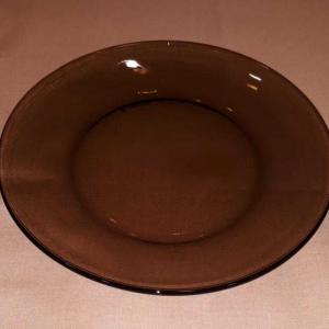 Duralex füstszínű desszert tányér, üveg, LYS 19 cm, 201040