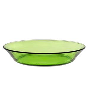 Duralex Lys Green zöld átlátszó üveg, mélytányér, 19,5 cm, 201215