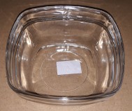 Duralex LYS salátás tál, szögletes, 11X11 cm, 201013