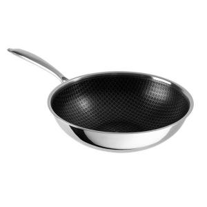 ETERNAL rm. bevonatos wok 28x8,5cm 3,3l indukciós