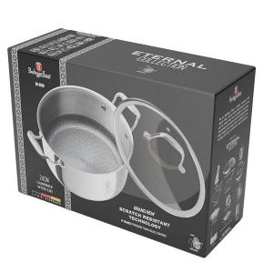 ETERNAL rm.bev. lábos+fedő 24 cm indukciós, BH-8509