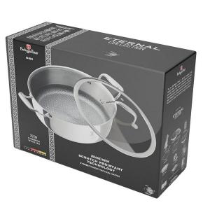 ETERNAL rm.bev. lábos+fedő 28 cm indukciós BH-8510