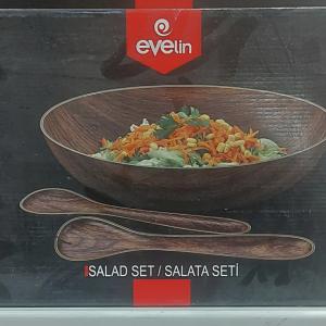 EVELIN plastic (műanyag) salátás készlet