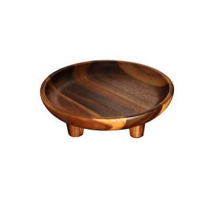 Fa gyümölcstál 33x5x9,5cm 4 lábú