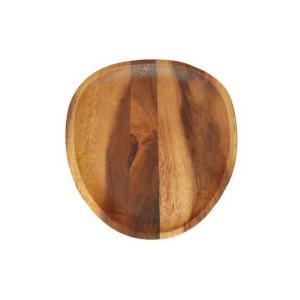 Fa kínáló tál ovál 20x28x2cm