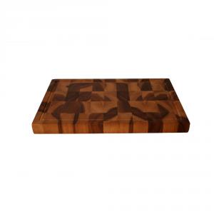 Fa tőkevágó blokk 30.5×45,5×3,5cm (lécsatornás)