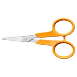 FISKARS Olló, körömvágó, 10 cm, hajlított, Classic narancssárga