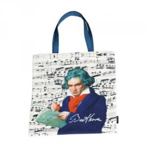 FRI.12726 Textil bevásárlótáska 38x40cm, polyester, Beethoven