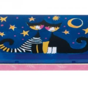 FRI.18202 Tolltartó fémdoboz 19x2,5x9,5cm,Rosina Wachtmeister:Moonlight Serenade