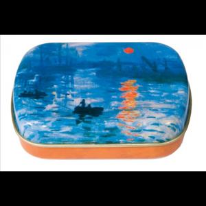 FRI.18642 Fémdoboz 6,3x1,8x5,2cm,Monet:Naplemente