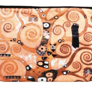 FRI.19382 Kozmetikai táska 25x3x17cm, polyester,Klimt:Életfa