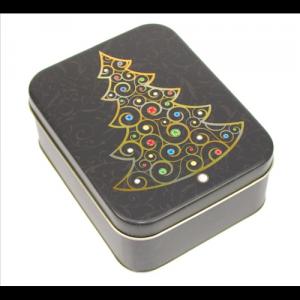 GAW.7315/081 Konyhai fémdoboz 147x115x57mm, Festive Season