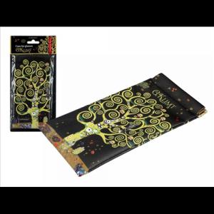 H.C.021-8310 Műanyag szemüvegtasak 9x18cm,Klimt: Életfa