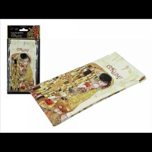 H.C.021-8313 Műanyag szemüvegtasak 9x18cm,Klimt: The Kiss