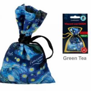 H.C.457-4311 Illatzsák 8cm, Van Gogh:Csillagos éj, Green Tea