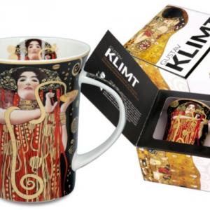 H.C.532-8103 Porcelánbögre Klimt dobozban, 350ml, Klimt:Hygeia