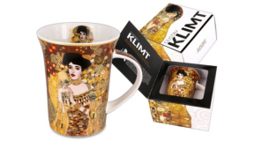 H.C.532-8105 Porcelánbögre Klimt dobozban,350ml,Klimt:Adele Bloch