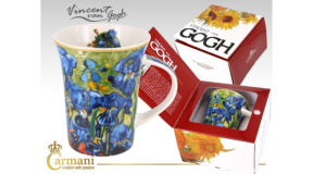 H.C.830-8105 Porcelánbögre 350ml, Van Gogh: Íriszek