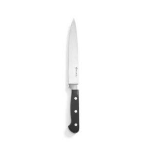 Hendi Kitchen Line szeletelő kés 33 cm FEKETE POM NYÉL
