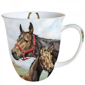 Lovas bögre, AMB.18416370 Horse Love porcelánbögre 0,4L