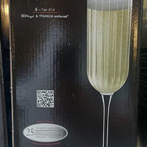 Luigi Bormioli Bach pezsgős pohár 21cl, 4db