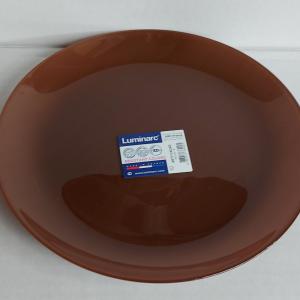 Luminarc Arty lapos tányér 26 cm, Cacao (barna), P6322