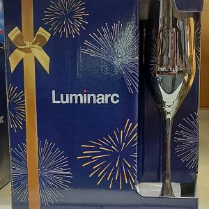 Luminarc Shiny Graphite pezsgős pohár 16cl, 6db