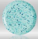 Luminarc Venezia Turquoise (világos türkiz), üveg, lapos tányér, 25 cm, 503184