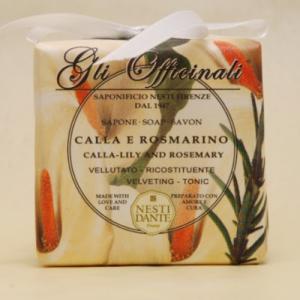 N.D.Gli Officinali,calla-lily and rosemary szappan 200g