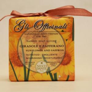 N.D.Gli Officinali,sunflower and saffron szappan 200g