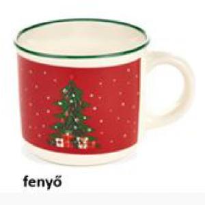 N.S.BGQ241204C Porcelánbögre presszós 100ml, fenyő