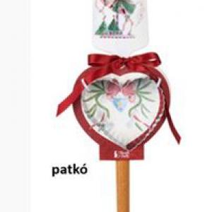 N.S.JHI251601A Ajándékszett: szilikonspatula fanyéllel 32cm és fém sütiformázó 9cm, Giostra patkó