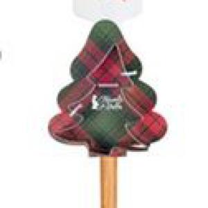 N.S.JHI251901C Ajándékszett:szilikonspatula fanyéllel 32cm és fém sütiformázó 9cm, Christmas is coming, koszorú