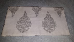 Pamut konyharuha, fehér-szürke tölcsérvirág/levél, P021