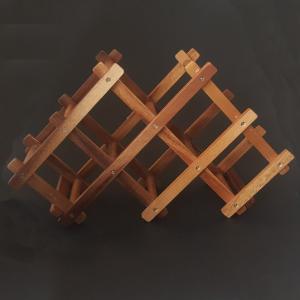 Parawood fa bortartó 6 palackos, összecsukható, 210097