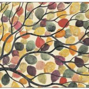 Pimpernel parafa tányéralátét, Dancing Branches, 40X30 cm, 1 db, 319002_1